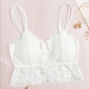 White Lace Bralette